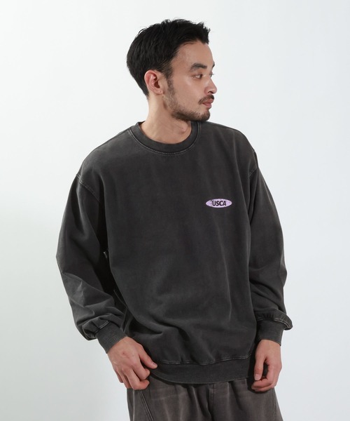 BAYFLOW（ベイフロー）の「SNOWバックプリントTシャツ/ロングスリーブ（Long Sleeve）（Tシャツ/カットソー・メンズ・オフホワイト/チャコール/ネイビー/ラベンダー・MEDIUM/LARGE）」の16枚目の写真