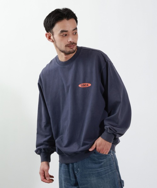 BAYFLOW（ベイフロー）の「SNOWバックプリントTシャツ/ロングスリーブ（Long Sleeve）（Tシャツ/カットソー・メンズ・オフホワイト/チャコール/ネイビー/ラベンダー・MEDIUM/LARGE）」の22枚目の写真