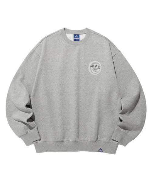 ISTKUNST(イストクンスト)の「LOGO&SMILEY SWEATSHIRTS_GREY(IK2DFMM440A)(スウェット・レディース・グレー・S/L/M)」の1枚目の写真