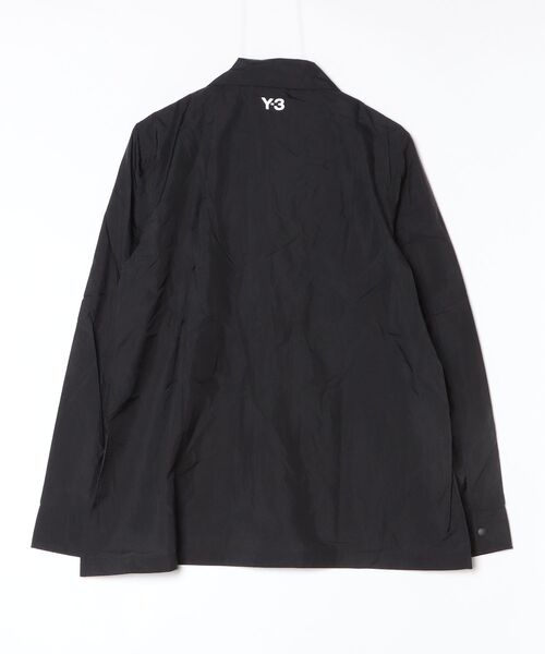 Y-3（ワイスリー）の「Y-3 RAW EDGE 3 STRIPES SHIRT（シャツ/ブラウス・レディース・ブラック・XX-SMALL/X-SMALL/SMALL/MEDIUM/LARGE）」の6枚目の写真