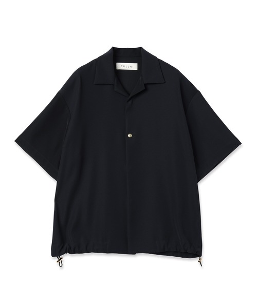 クルニ/CULLNI　半袖シャツ セール】Dry Twill Open Collar Short Sleeve Shirt（シャツ/ブラウス