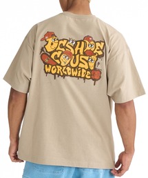 DC（ディーシー）の「DC/ディーシー 半袖 Tシャツ ロゴ バックプリント DST261031（Tシャツ/カットソー）」