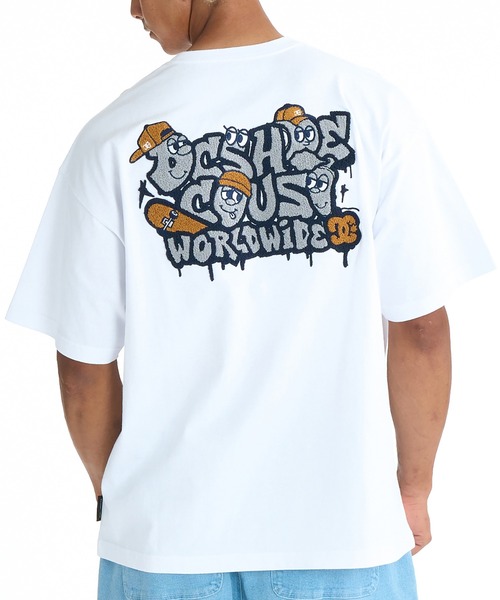 DC Tシャツ DC/ディーシー 半袖 Tシャツ ロゴ バックプリント DST261031（Tシャツ