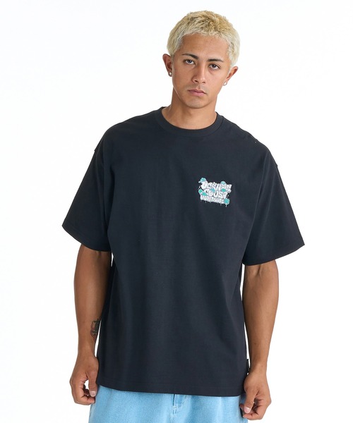 DC(ディーシー)の「DC/ディーシー 半袖 Tシャツ ロゴ バックプリント DST261031(Tシャツ/カットソー・メンズ・ベージュ/ホワイト/ブラック・2XL/XL/L/M)」の6枚目の写真
