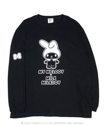 MILK | マイメロディ3ネーム L.S. Tシャツ(Tシャツ/カットソー)