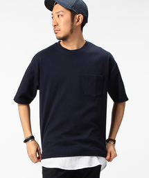 B:MING by BEAMS | 【Begin5月号掲載】ビーミング by ビームス / ポンチドロップショルダークルーTシャツ(Tシャツ/カットソー)