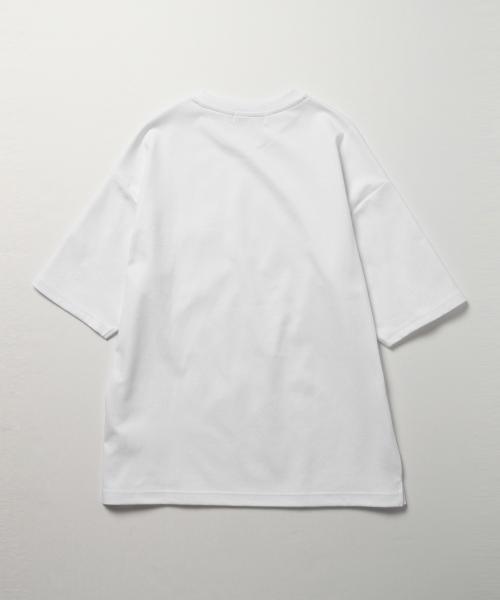 B:MING by BEAMS(ビーミングバイビームス)の「【Begin5月号掲載】ビーミング by ビームス / ポンチドロップショルダークルーTシャツ(Tシャツ/カットソー・メンズ・ホワイト/グレー/カーキ/ネイビー・X-LARGE/MEDIUM/LARGE/SMALL)」の17枚目の写真