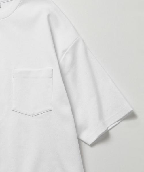 B:MING by BEAMS(ビーミングバイビームス)の「【Begin5月号掲載】ビーミング by ビームス / ポンチドロップショルダークルーTシャツ(Tシャツ/カットソー・メンズ・ホワイト/グレー/カーキ/ネイビー・X-LARGE/MEDIUM/LARGE/SMALL)」の19枚目の写真