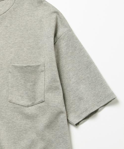 B:MING by BEAMS(ビーミングバイビームス)の「【Begin5月号掲載】ビーミング by ビームス / ポンチドロップショルダークルーTシャツ(Tシャツ/カットソー・メンズ・ホワイト/グレー/カーキ/ネイビー・X-LARGE/MEDIUM/LARGE/SMALL)」の12枚目の写真