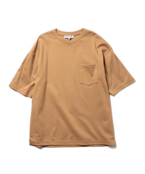 B:MING by BEAMS(ビーミングバイビームス)の「【Begin5月号掲載】ビーミング by ビームス / ポンチドロップショルダークルーTシャツ(Tシャツ/カットソー・メンズ・ホワイト/グレー/カーキ/ネイビー・X-LARGE/MEDIUM/LARGE/SMALL)」の14枚目の写真