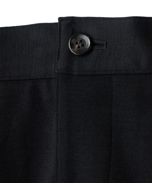 MEN'S BIGI（メンズビギ）の「REDA ACTIVE ウールポンチスラックス＜ストレッチ/防臭/通気性/撥水/防シワ＞（スラックス・メンズ・ブラック/ネイビー・01/02/03/04）」の4枚目の写真