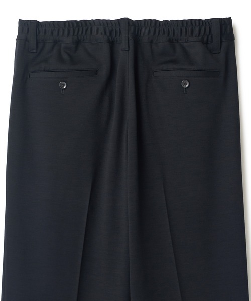 MEN'S BIGI（メンズビギ）の「REDA ACTIVE ウールポンチスラックス＜ストレッチ/防臭/通気性/撥水/防シワ＞（スラックス・メンズ・ブラック/ネイビー・01/02/03/04）」の9枚目の写真
