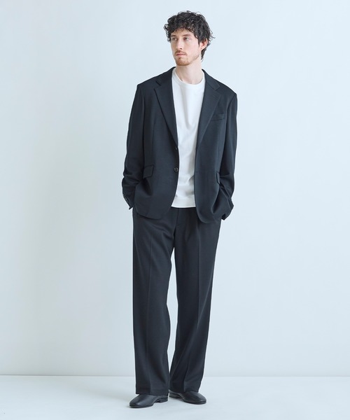 MEN'S BIGI（メンズビギ）の「REDA ACTIVE ウールポンチスラックス＜ストレッチ/防臭/通気性/撥水/防シワ＞（スラックス・メンズ・ブラック/ネイビー・01/02/03/04）」の12枚目の写真