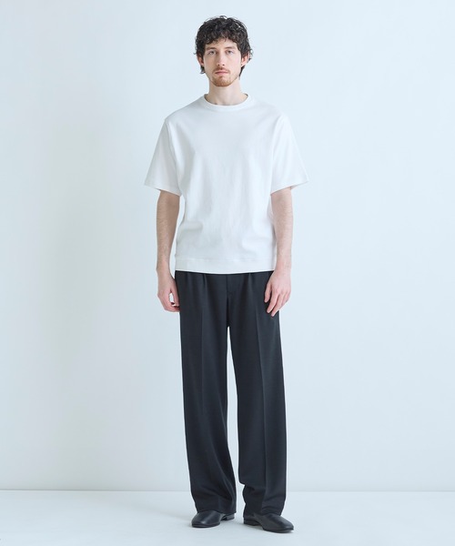 MEN'S BIGI（メンズビギ）の「REDA ACTIVE ウールポンチスラックス＜ストレッチ/防臭/通気性/撥水/防シワ＞（スラックス・メンズ・ブラック/ネイビー・01/02/03/04）」の14枚目の写真