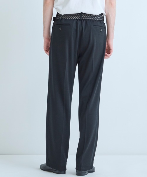 MEN'S BIGI（メンズビギ）の「REDA ACTIVE ウールポンチスラックス＜ストレッチ/防臭/通気性/撥水/防シワ＞（スラックス・メンズ・ブラック/ネイビー・01/02/03/04）」の11枚目の写真