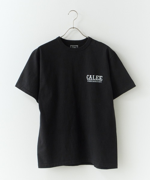 CALEE（キャリー）の「CALEE/キャリー GARMENT DYE CALEE LOGO TEE ガーメントダイ コットンTシャツ 2026年 夏 夏服（Tシャツ/カットソー・メンズ・ブラック/アイボリー/ブラック系その他・M/L/XL）」の21枚目の写真