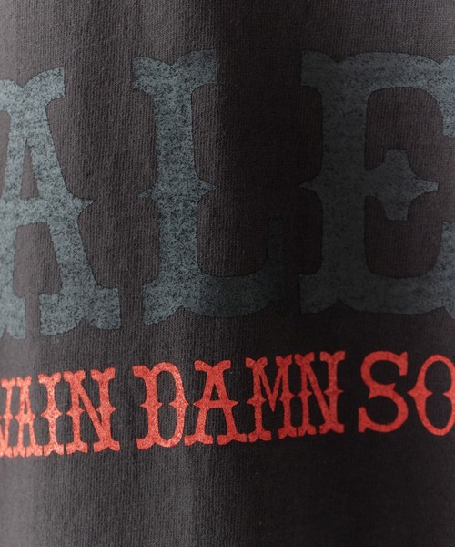 CALEE（キャリー）の「CALEE/キャリー GARMENT DYE CALEE LOGO TEE ガーメントダイ コットンTシャツ 2026年 夏 夏服（Tシャツ/カットソー・メンズ・ブラック/アイボリー/ブラック系その他・M/L/XL）」の4枚目の写真