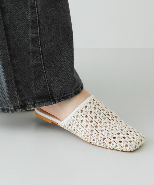 RODE SKO（ロデスコ）の「メッシュスリッパ（サンダル・レディース・モカ/イエロー系その他/ホワイト・38/36/37）」の4枚目の写真