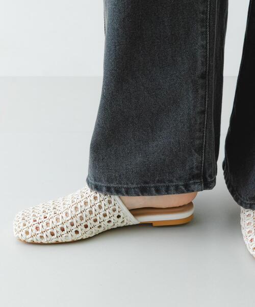 RODE SKO（ロデスコ）の「メッシュスリッパ（サンダル・レディース・モカ/イエロー系その他/ホワイト・38/36/37）」の5枚目の写真