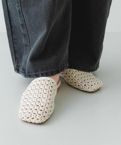 RODE SKO（ロデスコ）の「メッシュスリッパ（サンダル・レディース・モカ/イエロー系その他/ホワイト・38/36/37）」の6枚目の写真