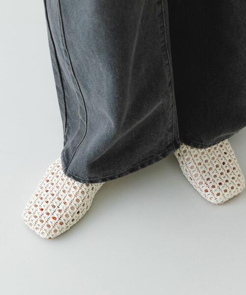 RODE SKO（ロデスコ）の「メッシュスリッパ（サンダル・レディース・モカ/イエロー系その他/ホワイト・38/36/37）」の7枚目の写真