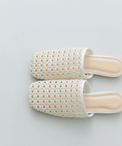 RODE SKO（ロデスコ）の「メッシュスリッパ（サンダル・レディース・モカ/イエロー系その他/ホワイト・38/36/37）」の11枚目の写真