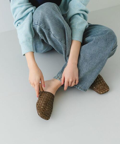 RODE SKO（ロデスコ）の「メッシュスリッパ（サンダル・レディース・モカ/イエロー系その他/ホワイト・38/36/37）」の20枚目の写真