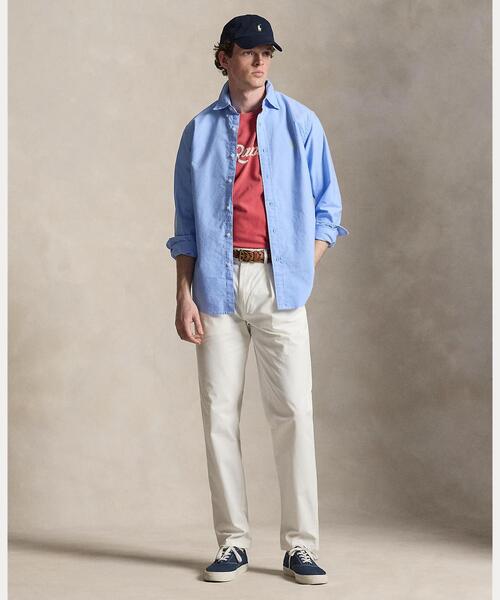 POLO RALPH LAUREN（ポロ ラルフ ローレン）の「クラシック フィット ガーメントダイド オックスフォード シャツ（シャツ/ブラウス・メンズ・ブルー・L/M/S/XL/XS/XXL）」の3枚目の写真