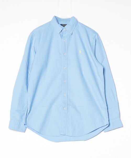 POLO RALPH LAUREN（ポロ ラルフ ローレン）の「クラシック フィット ガーメントダイド オックスフォード シャツ（シャツ/ブラウス・メンズ・ブルー・L/M/S/XL/XS/XXL）」の8枚目の写真