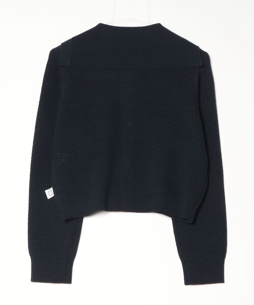 ORCIVAL（オーシバル）の「ORCIVAL/オーシバル　セーラーカラーニットカーディガン　SAILOR COLLAR KNIT CARDIGAN　OR-D0141 SIN（ニット/セーター・レディース・アイボリー/ダークネイビー・1）」の13枚目の写真