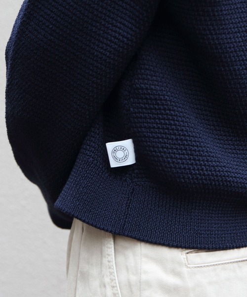 ORCIVAL（オーシバル）の「ORCIVAL/オーシバル　セーラーカラーニットカーディガン　SAILOR COLLAR KNIT CARDIGAN　OR-D0141 SIN（ニット/セーター・レディース・アイボリー/ダークネイビー・1）」の5枚目の写真
