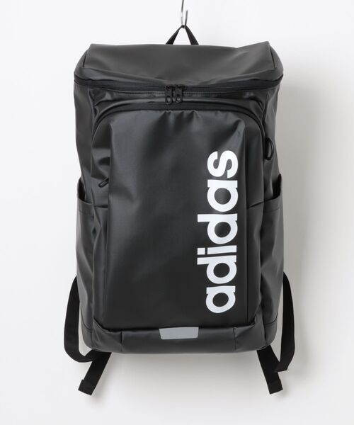 adidas（アディダス）の「adidas/アディダス バックパック 31L 撥水 TC657（バックパック/リュック・メンズ・ブラック×ブラック/ブラック×ホワイト・FREE）」の9枚目の写真