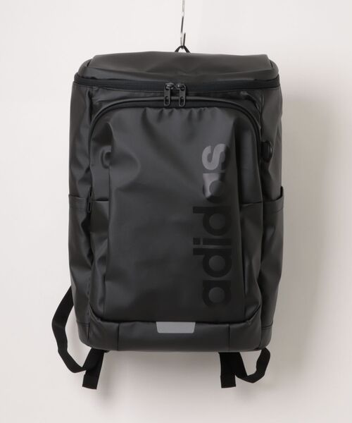 adidas（アディダス）の「adidas/アディダス バックパック 31L 撥水 TC657（バックパック/リュック・メンズ・ブラック×ブラック/ブラック×ホワイト・FREE）」の8枚目の写真