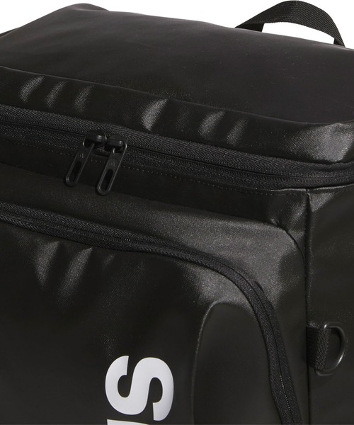 adidas（アディダス）の「adidas/アディダス バックパック 31L 撥水 TC657（バックパック/リュック・メンズ・ブラック×ブラック/ブラック×ホワイト・FREE）」の4枚目の写真