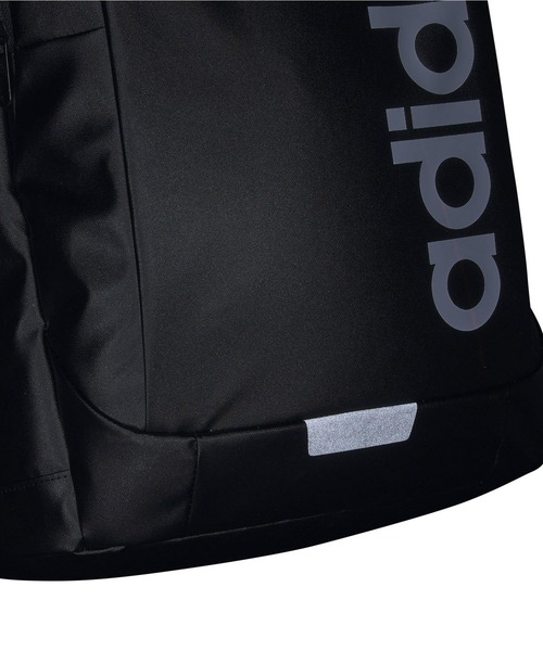 adidas（アディダス）の「adidas/アディダス バックパック 31L 撥水 TC657（バックパック/リュック・メンズ・ブラック×ブラック/ブラック×ホワイト・FREE）」の10枚目の写真