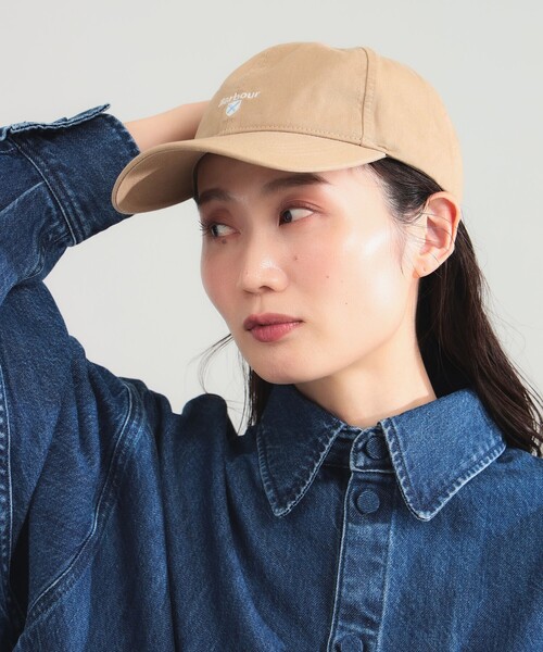 Barbour(バブアー)の「【7/24値下げ】【WEB限定】Barbour / CASCADE ロゴ キャップ(キャップ・レディース・ブラック/ブラウン系その他4/ブラック系その他・ONE SIZE)」の3枚目の写真