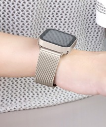 Apple Watch Band / アップルウォッチ マグネットバックルステンレスバンド / Urban Coral