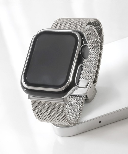 Urban Coral(アーバンコーラル)の「Apple Watch Band / アップルウォッチ マグネットバックルステンレスバンド / Urban Coral(デジタル腕時計・レディース・シルバー/ブラック/ゴールド系その他/ピンクゴールド/ゴールド・40mm/44mm)」の11枚目の写真