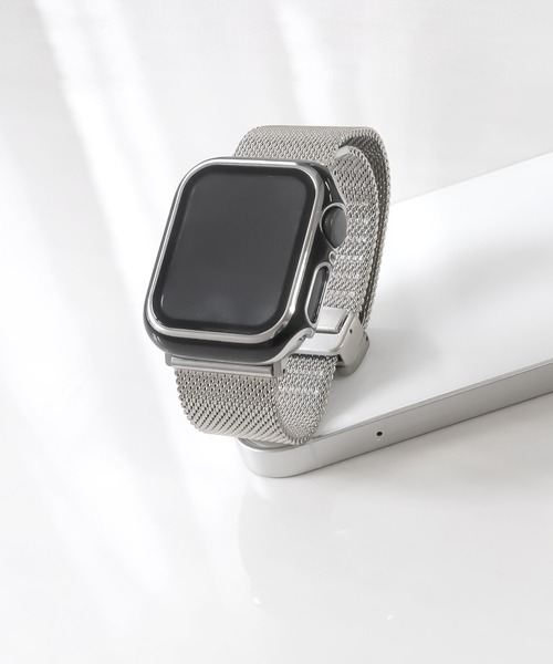 Urban Coral(アーバンコーラル)の「Apple Watch Band / アップルウォッチ マグネットバックルステンレスバンド / Urban Coral(デジタル腕時計・レディース・シルバー/ブラック/ゴールド系その他/ピンクゴールド/ゴールド・40mm/44mm)」の12枚目の写真