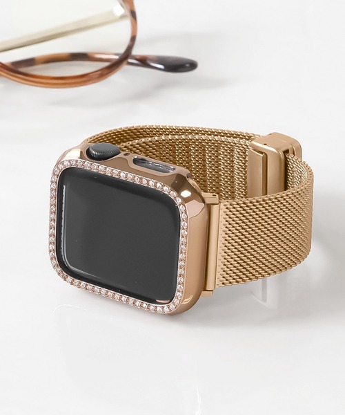 Urban Coral(アーバンコーラル)の「Apple Watch Band / アップルウォッチ マグネットバックルステンレスバンド / Urban Coral(デジタル腕時計・レディース・シルバー/ブラック/ゴールド系その他/ピンクゴールド/ゴールド・40mm/44mm)」の13枚目の写真