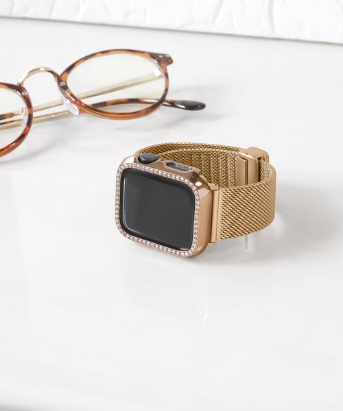 Urban Coral(アーバンコーラル)の「Apple Watch Band / アップルウォッチ マグネットバックルステンレスバンド / Urban Coral(デジタル腕時計・レディース・シルバー/ブラック/ゴールド系その他/ピンクゴールド/ゴールド・40mm/44mm)」の14枚目の写真