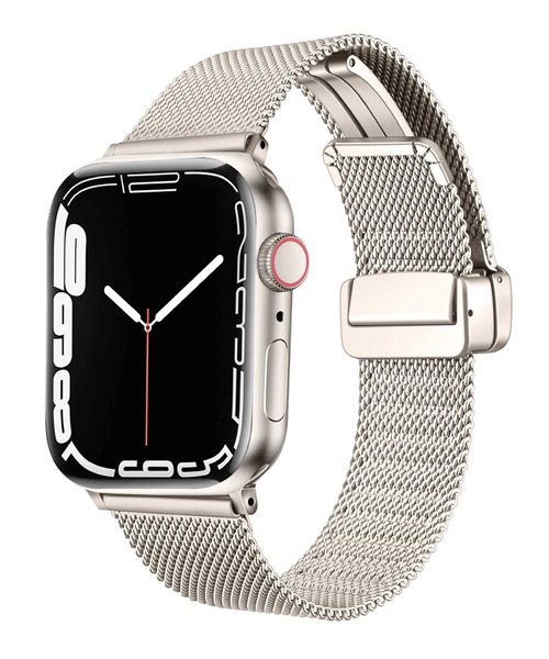 Urban Coral(アーバンコーラル)の「Apple Watch Band / アップルウォッチ マグネットバックルステンレスバンド / Urban Coral(デジタル腕時計・レディース・シルバー/ブラック/ゴールド系その他/ピンクゴールド/ゴールド・40mm/44mm)」の21枚目の写真