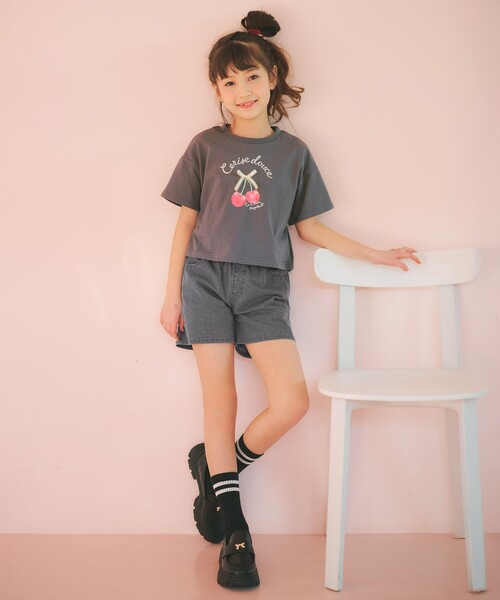 ANY(エニィ)の「バックリボン ショートパンツ(その他パンツ・キッズ・ブルー系7/ピンク系/ブラック系・110/120/130)」の12枚目の写真