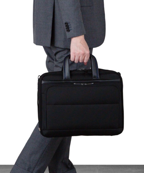 ace.(エース)の「ビジネスバッグ デヴェル 15L B4サイズ 14インチPC セットアップ 20263(ビジネスバッグ・メンズ・ブラック・FREE)」の1枚目の写真