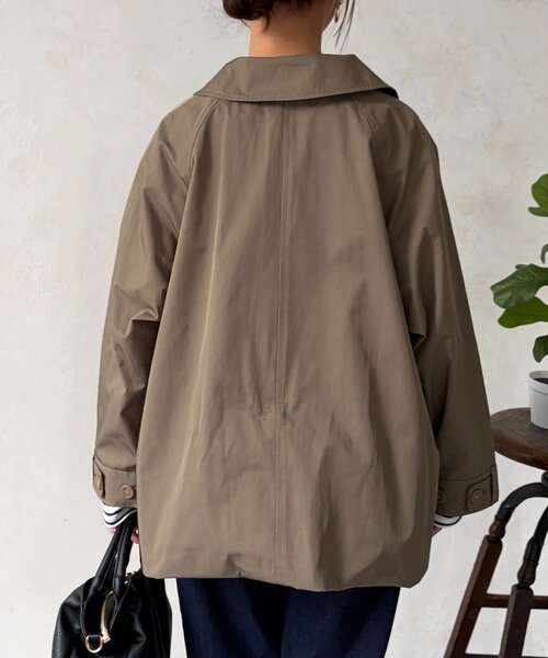 Chez toi（シェトワ）の「【マルチWAY】ステンカラーコート（その他アウター・レディース・ライトベージュ/カーキ/ネイビー・FREE）」の14枚目の写真