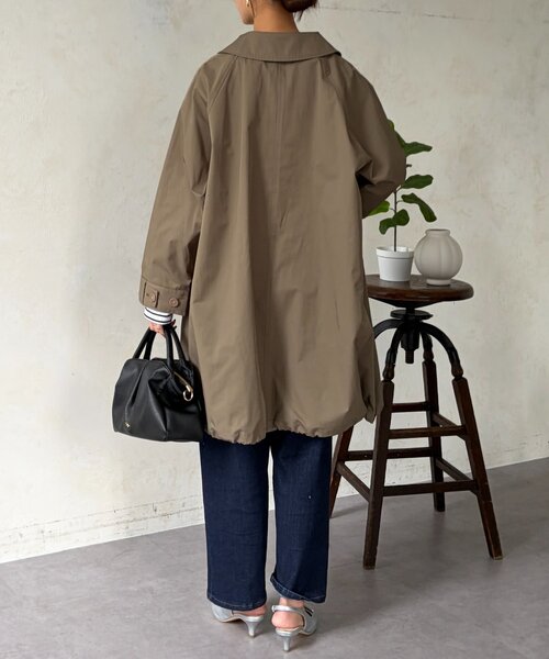 Chez toi（シェトワ）の「【マルチWAY】ステンカラーコート（その他アウター・レディース・ライトベージュ/カーキ/ネイビー・FREE）」の17枚目の写真