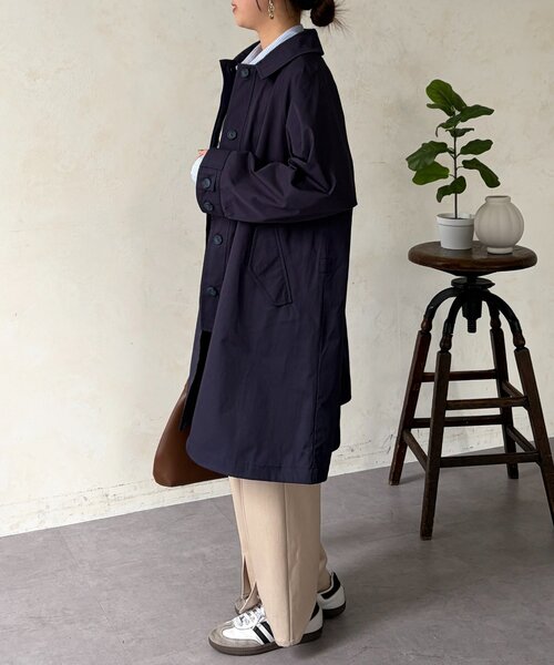 Chez toi（シェトワ）の「【マルチWAY】ステンカラーコート（その他アウター・レディース・ライトベージュ/カーキ/ネイビー・FREE）」の22枚目の写真