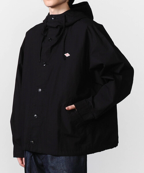 DANTON(ダントン)の「DANTON | コットンリネン ショートフードジャケット MEN(その他アウター・メンズ・オリーブ/ダークネイビー・40/42/44)」の8枚目の写真