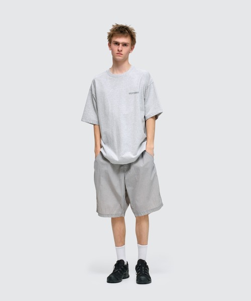 WILD THINGS(ワイルドシングス)の「ダブルダイナイロンイージーショーツ│DOUBLE DYED NYLON EASY SHORTS(その他パンツ・メンズ・オリーブ/ホワイト系その他/グレー系カモフラージュ/ブラック・L/XL/M/S)」の2枚目の写真