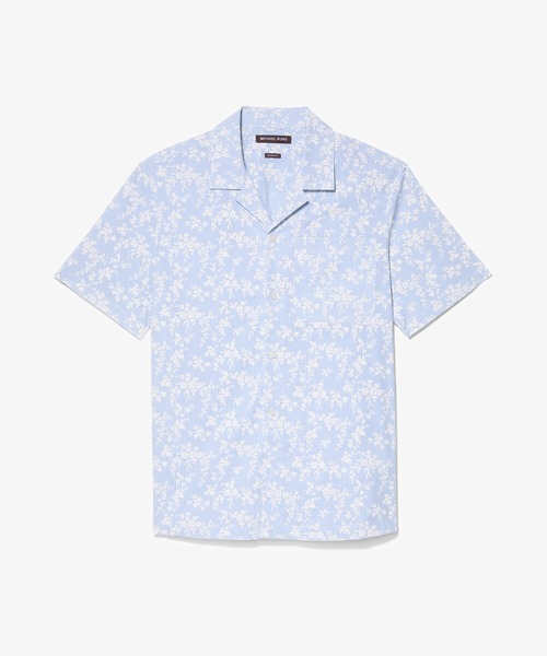 MICHAEL KORS(マイケルコース)の「SS FLORAL STRIPE(シャツ/ブラウス・メンズ・ブルー系・M/L)」の1枚目の写真
